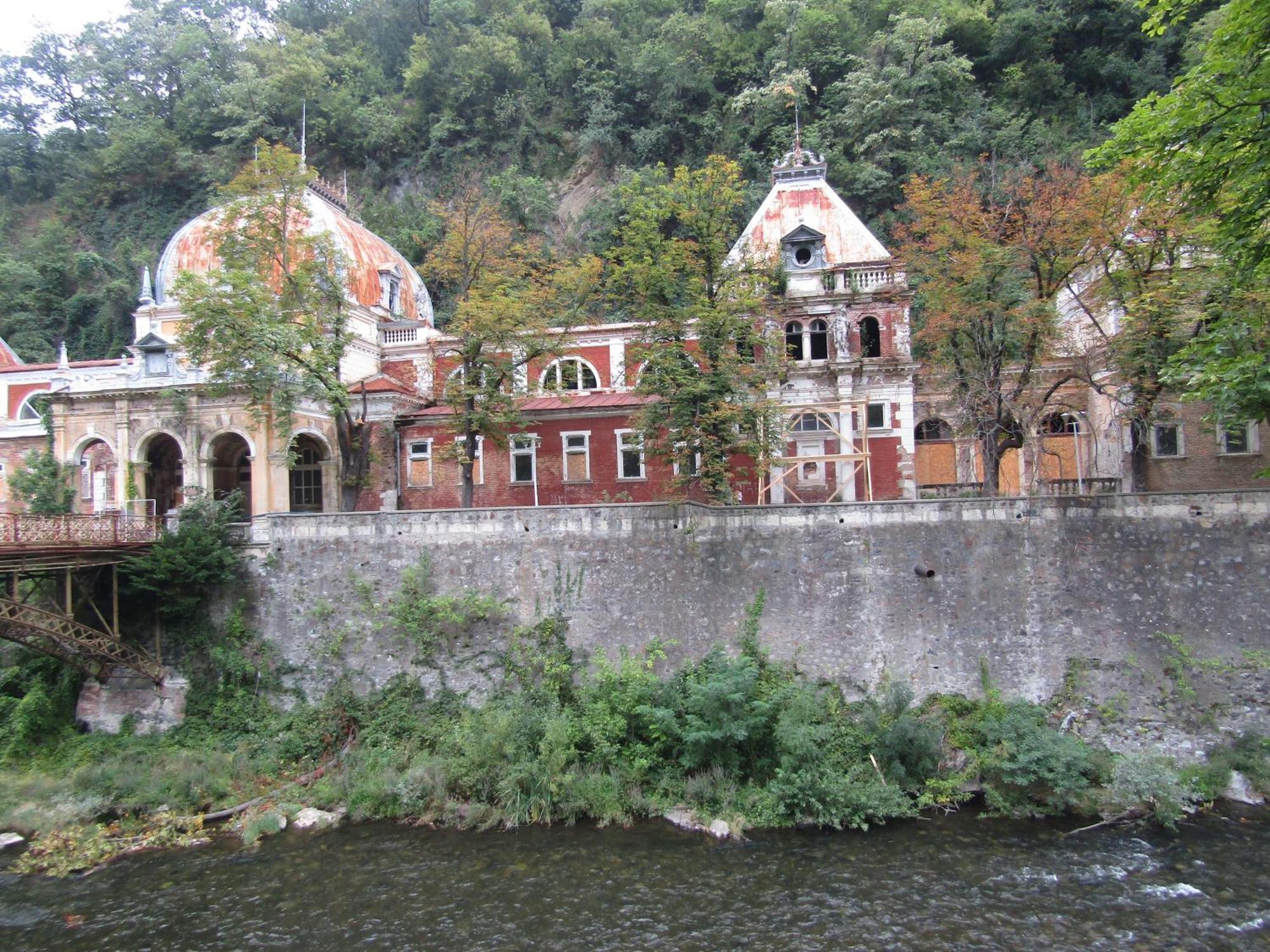 Hotel Casa Dina Băile Herculane Exterior foto